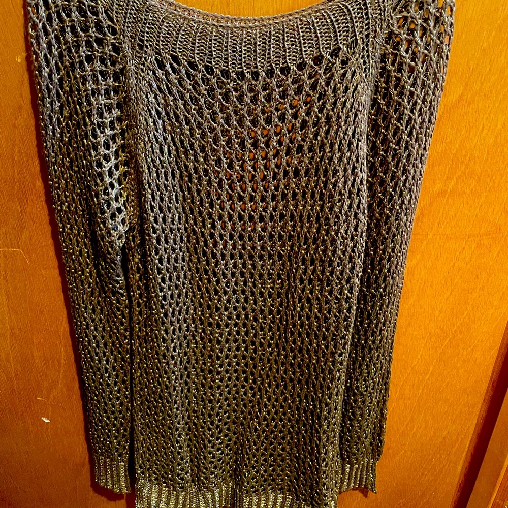 See-through sweater